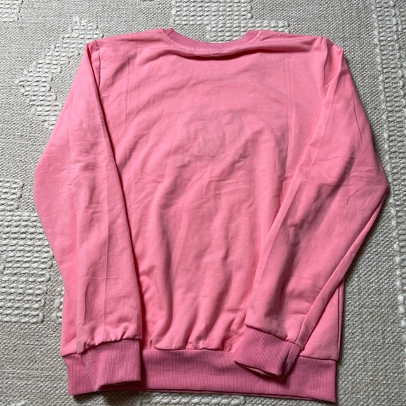 Ai Mei Pink Embellished Minnie Mouse Sweatshirt SM - Picture 7 of 7